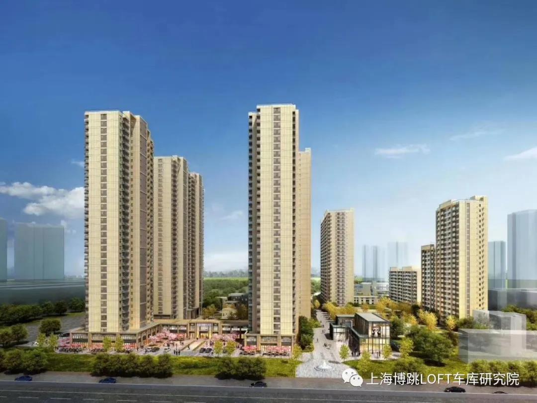 廊坊采用了LOFT车库武汉当代集团春风十里项目现已结构封顶！